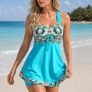 Teal Aztec