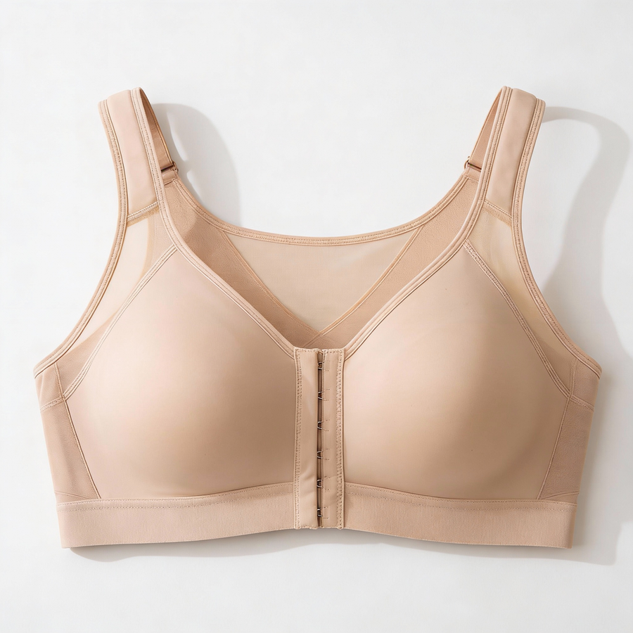 Veluna - Women's Front Closure Back Support Bra