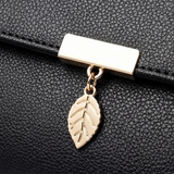 Leafara - Elegant Crossbody Bag with Leaf Detail