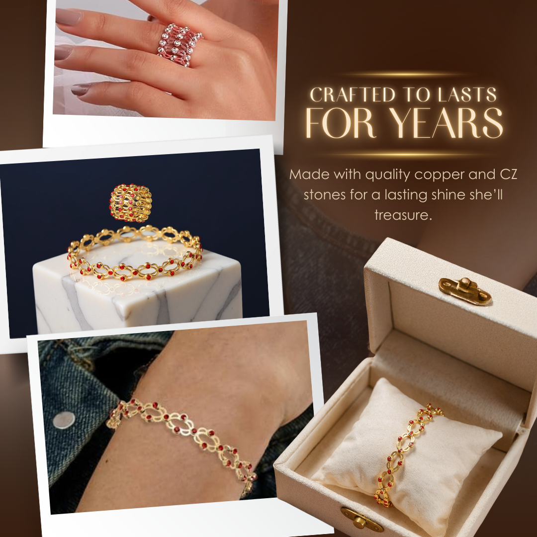 Reveria – Foldable Zirconia Ring to Bracelet