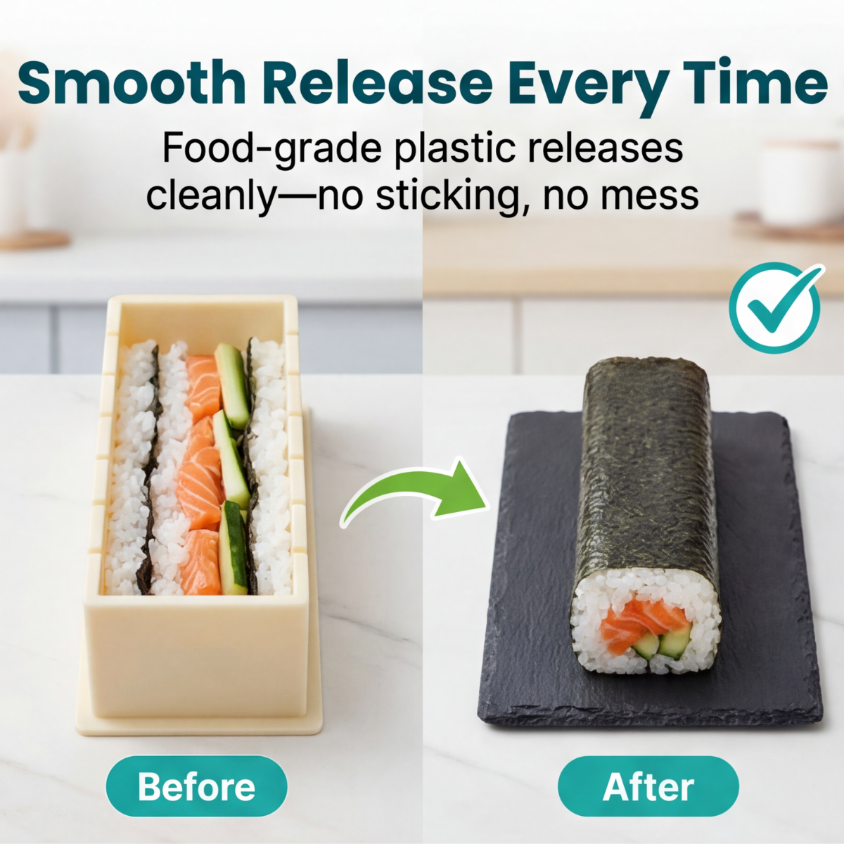 Sushimple - Easy sushi mold kit for perfect rolls