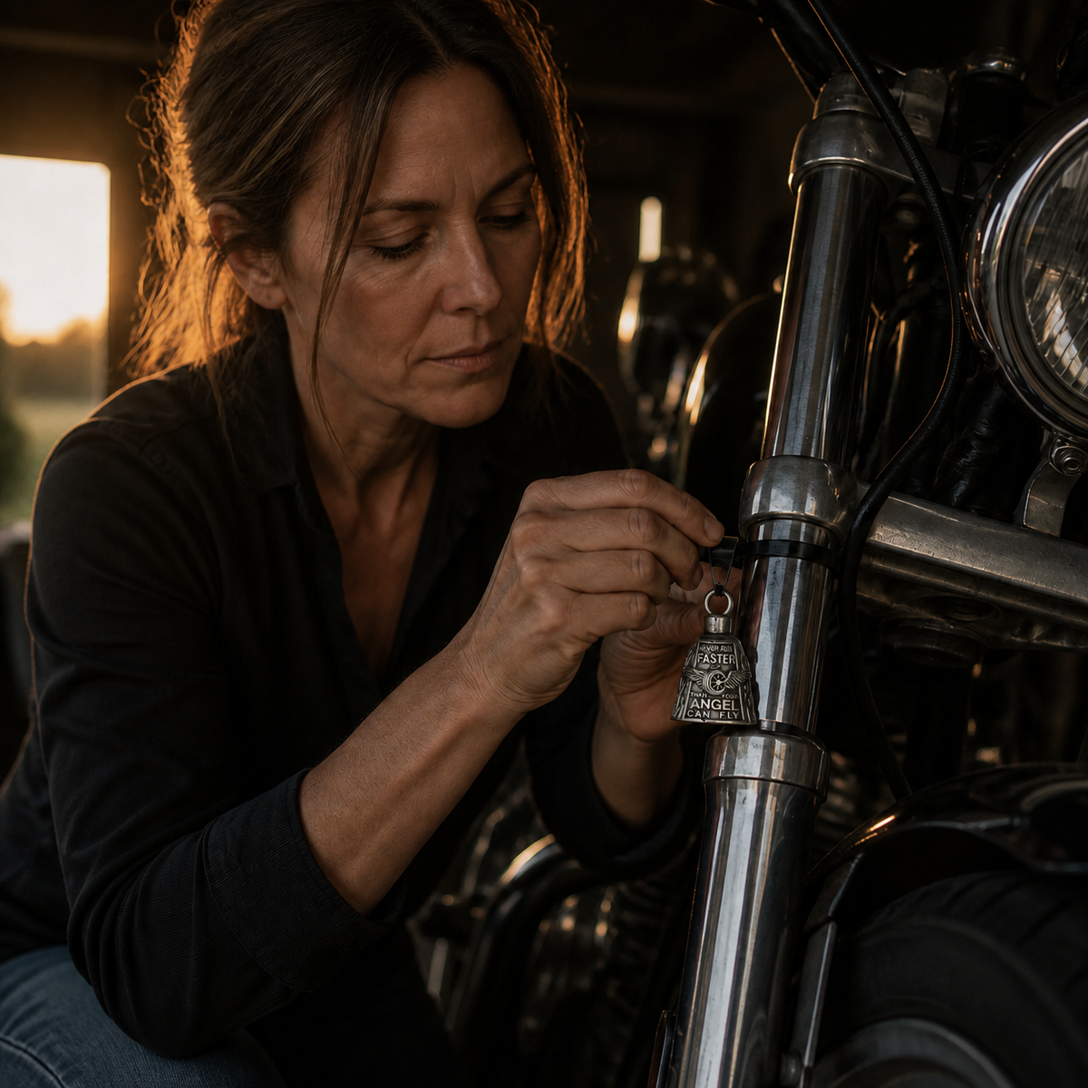 Ridewell – Guardian Bell That Rides With Him, Not In A Drawer
