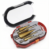 Ironedge - 6 piece step and sawtooth drill bit set