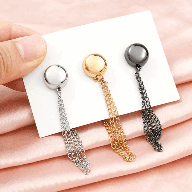 Snapelle - Easy-Fasten Magnetic Chain Links for Clothing