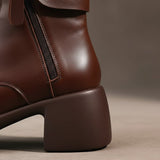 Vintara – Women's Fleece Lined Vintage Ankle Boots