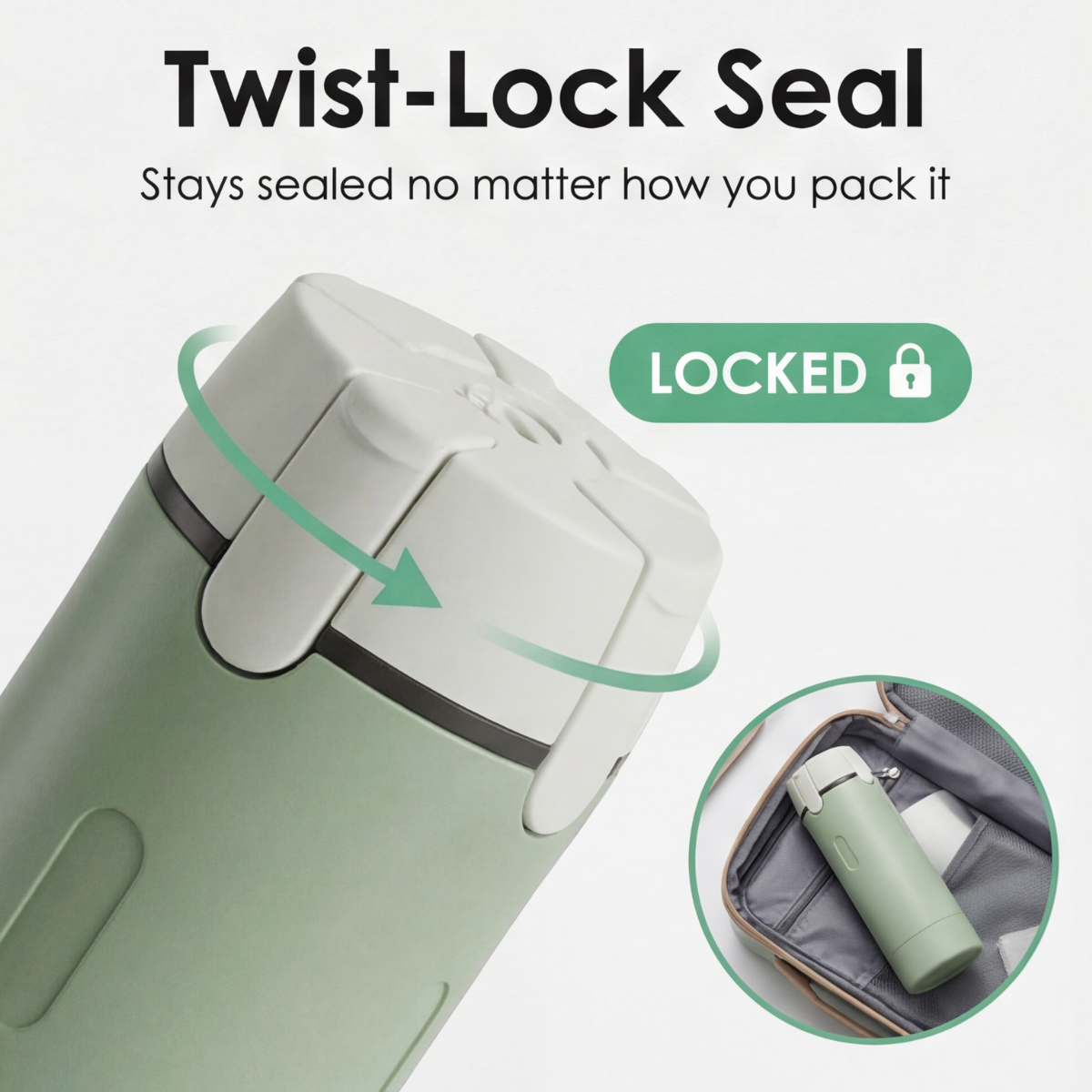 PackPod - 4-in-1 travel bottle set