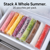 Popsly – Leakproof DIY Popsicle Pouches with Funnel