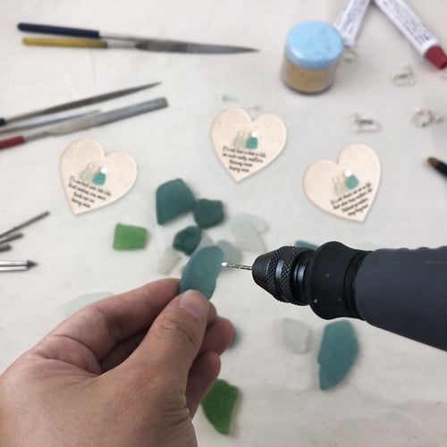 Mareya – Handcrafted Sea Glass Friendship Decor