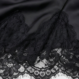 Lunette – Women’s Knitted Cardigan & Lace Camisole Set