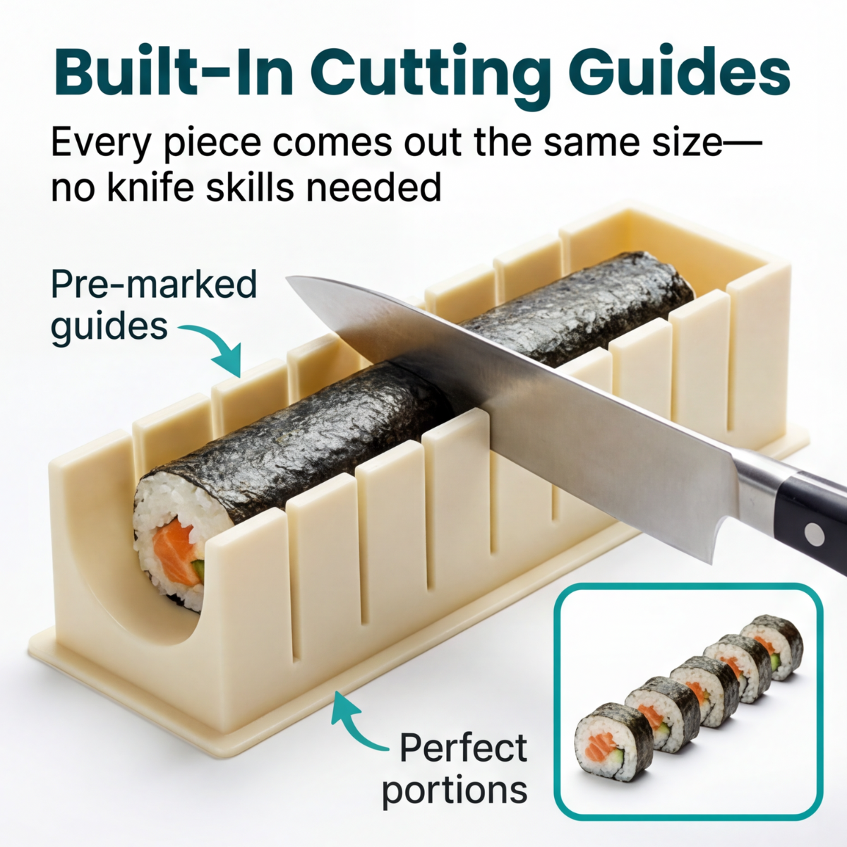 Sushimple - Easy sushi mold kit for perfect rolls