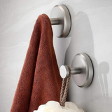 Overa - 2 Twist-Lock Suction Hooks for Bathroom & Kitchen