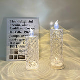 Rosera – Crystal Rose Candlelight Lamp