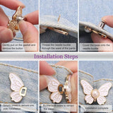 Papilisse - Detachable Butterfly Styling Clips, Set of 3