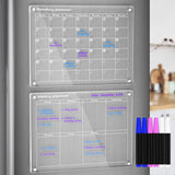 Planiva – Clear Acrylic Fridge Planner