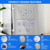 Planiva – Clear Acrylic Fridge Planner