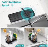 TidyDock - Compact Self-Draining Sink Organizer