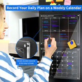 Planiva – Clear Acrylic Fridge Planner