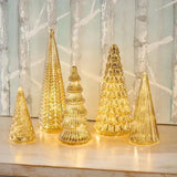 Merrydale - Full Set Glowing Christmas Trees