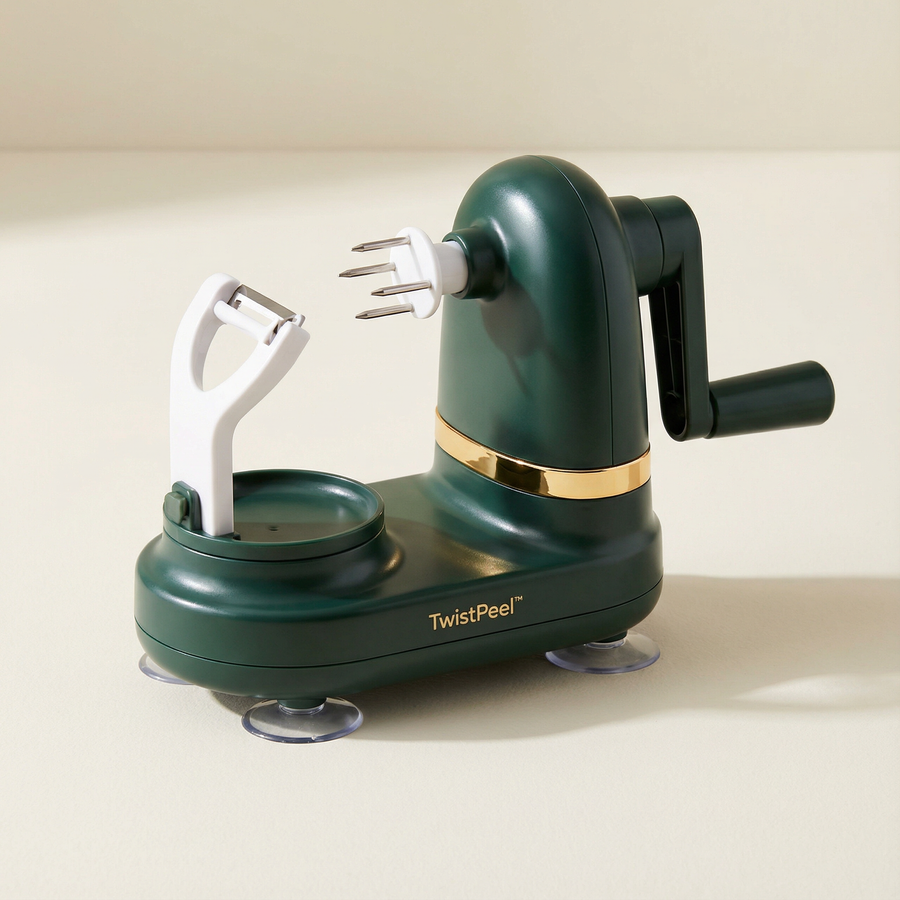 TwistPeel - Hand Crank Apple Peeler