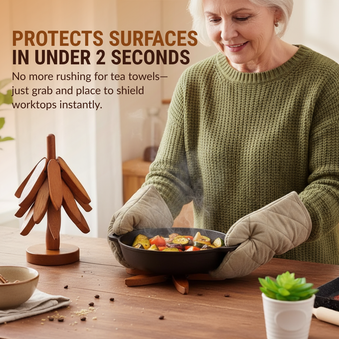 Waldrift - Wooden Trivet Pads