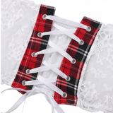 Coquette – Playful Schoolgirl Lace Lingerie Set