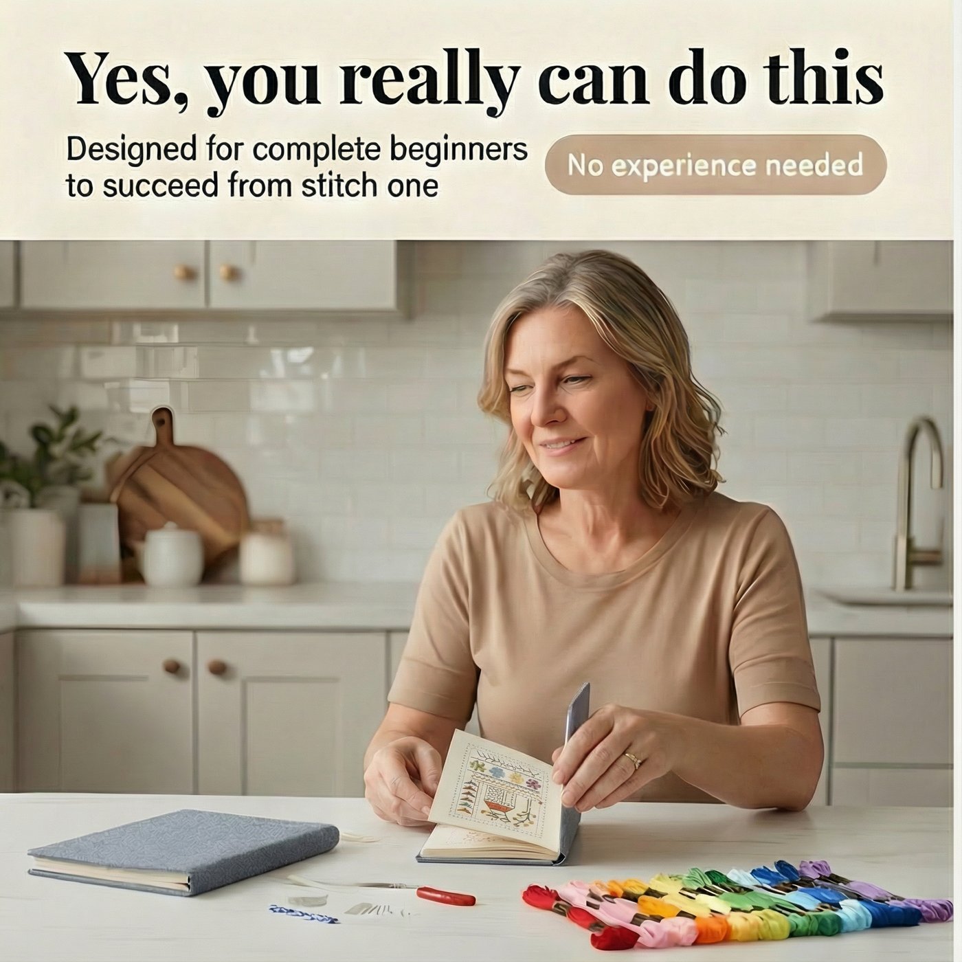 Stitchwell - Complete Embroidery Stitch Book Kit