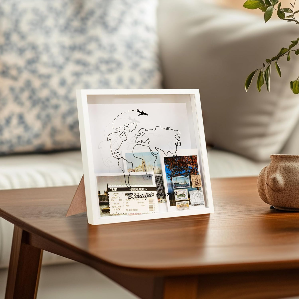 Trailbox - Travel Memory Shadow Box for Keepsakes