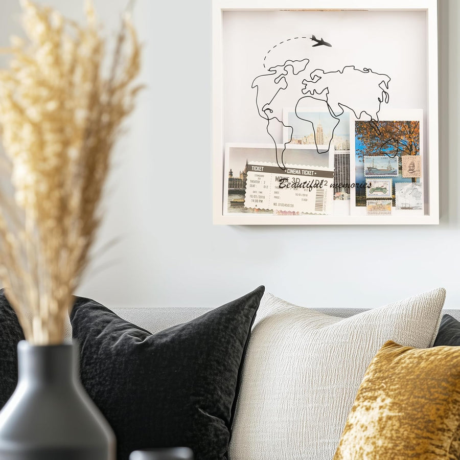 Trailbox - Travel Memory Shadow Box for Keepsakes
