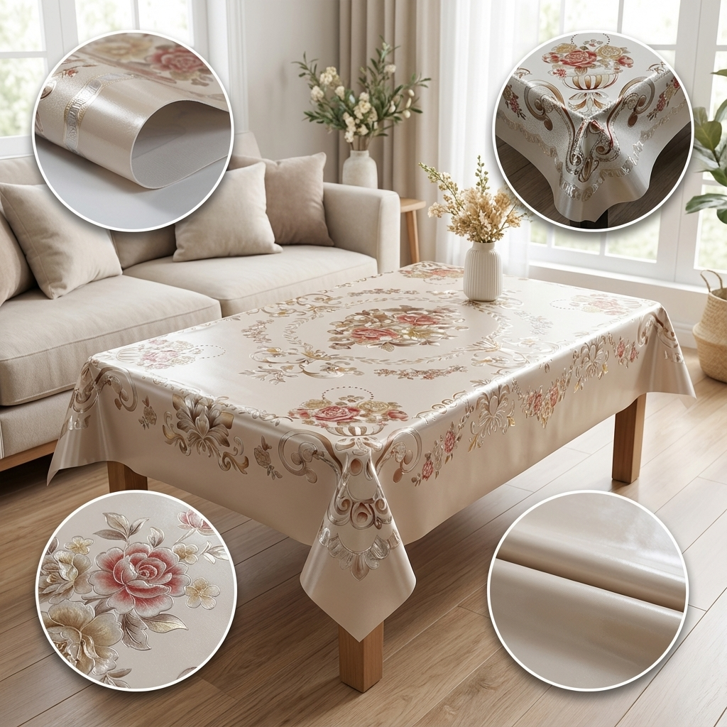 Vivienne - French Inspired Spill Resistant Tablecloth