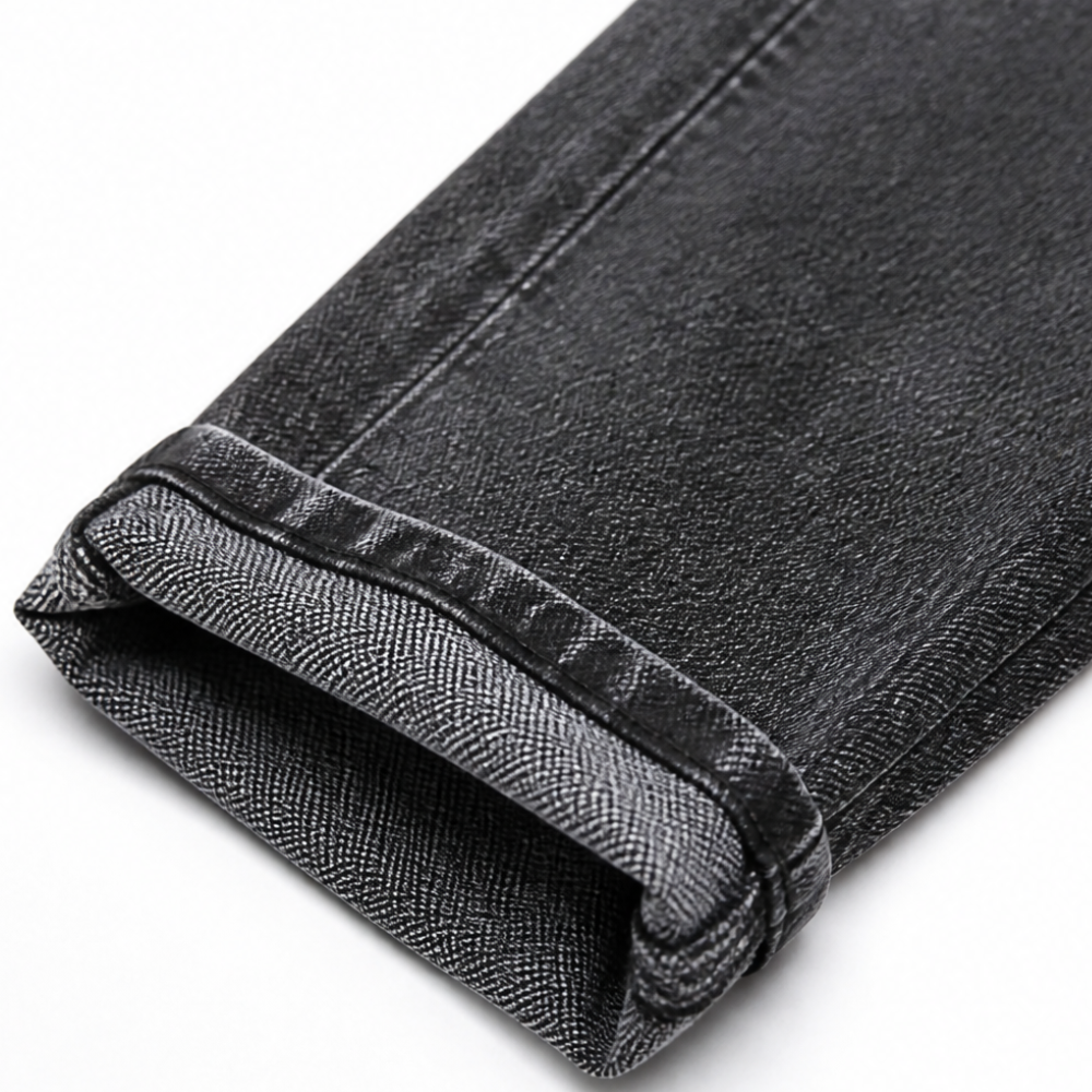 Vellora – High Waist Drawstring Denim Capris