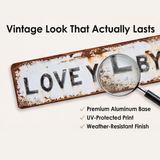 Warmwell - Vintage metal wall sign