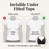Veluna - Women's Plus Size Wireless Comfort Bra (1+1 Free)