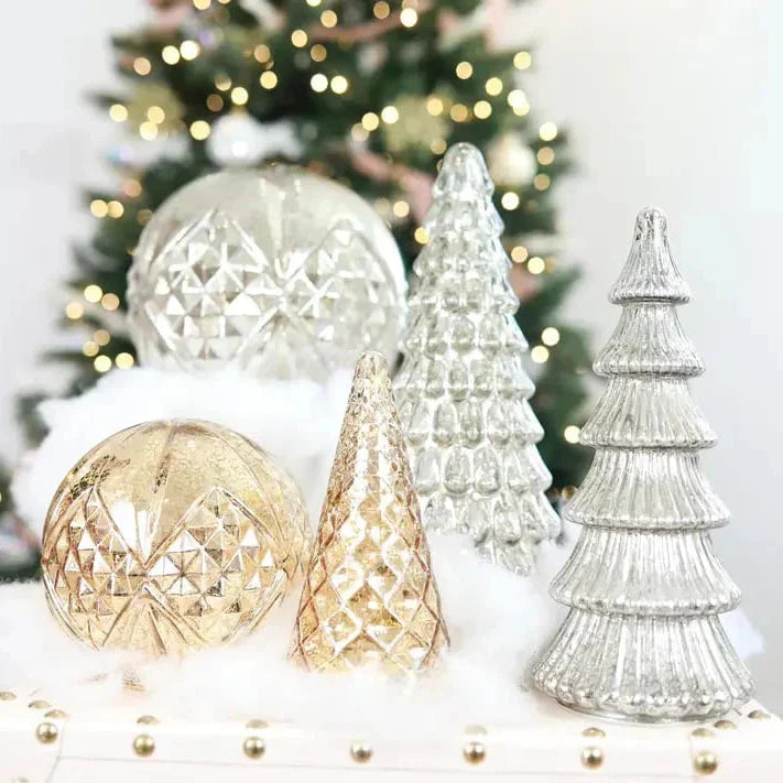 Merrydale - Full Set Glowing Christmas Trees
