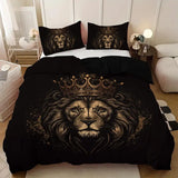 Dreamvera – Safari Lion Bedding Set, Duvet Cover & Pillowcases