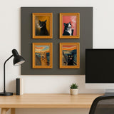 Meowments - Decorative Cat Frame Magnets