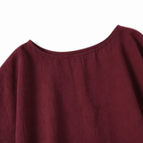 Lunavia – Women's Flowy Batwing Top and Wide-Leg Pants Set