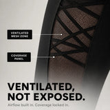 Flexora – High Waist Mesh-like Side Capri Leggings with Phone Pocket
