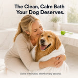 Pawlush – Dog Bath Brush with Built-in Shampoo Dispenser