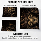 Dreamvera – Safari Lion Bedding Set, Duvet Cover & Pillowcases