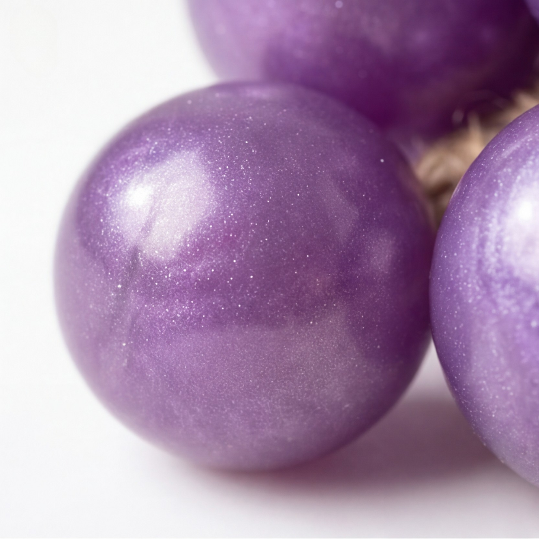 Vinara - Pearlescent Grape Cluster Soap on a Rope