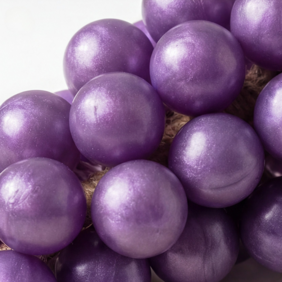 Vinara - Pearlescent Grape Cluster Soap on a Rope