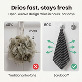 Scrubba - Exfoliating Back Towel for Smoother Skin