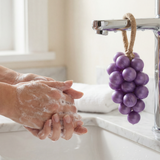 Vinara - Pearlescent Grape Cluster Soap on a Rope