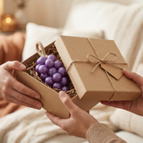Vinara - Pearlescent Grape Cluster Soap on a Rope