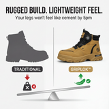 Griplok - Twist Dial Work Boot for All Day Comfort