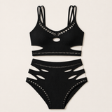 Nocturne – Women's Sculpted Cutout Lingerie Set