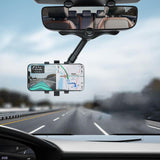 SwivelView - Rotating Car Phone Holder for Safe Navigation
