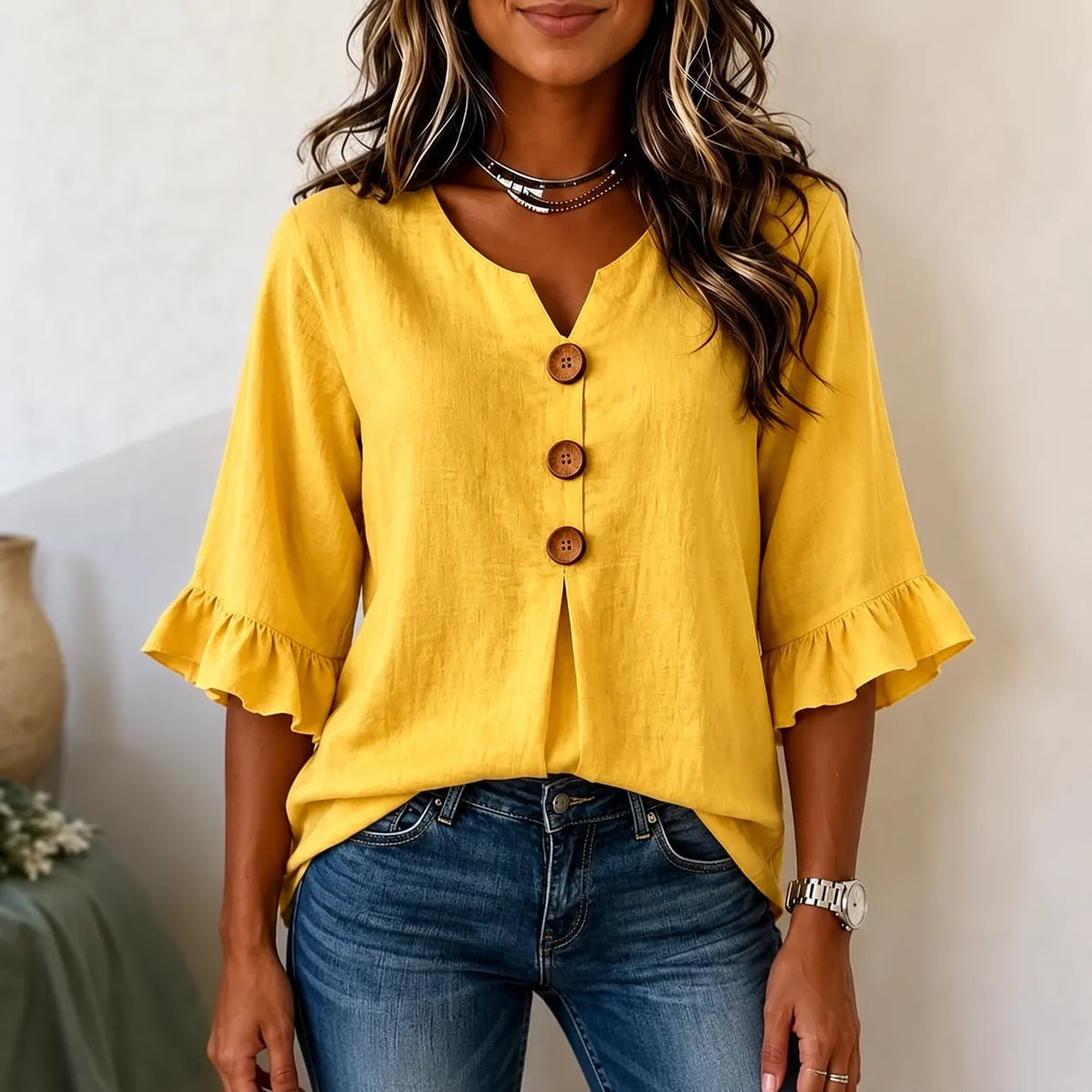 Wearbella – The V-Neck Tunic That Conceals Belly And Arms