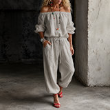 Wearbella – Off-Shoulder Jumpsuit That Skips The Styling