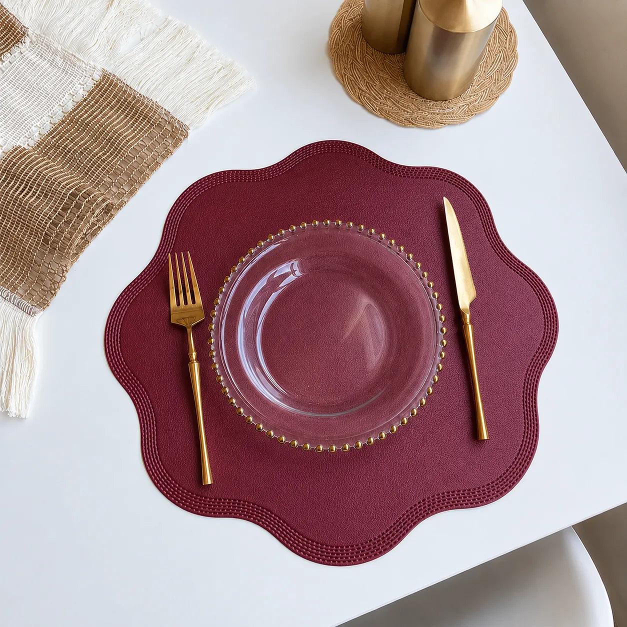 Wearbella – The Placemat Set That Actually Wipes Clean (4pcs)